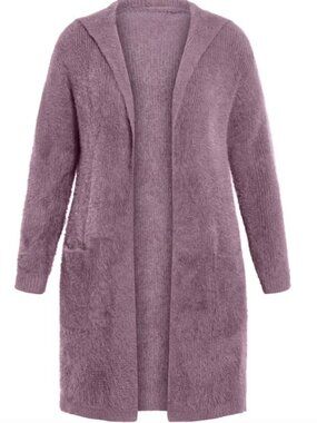 Lavender Cardigan Sweater